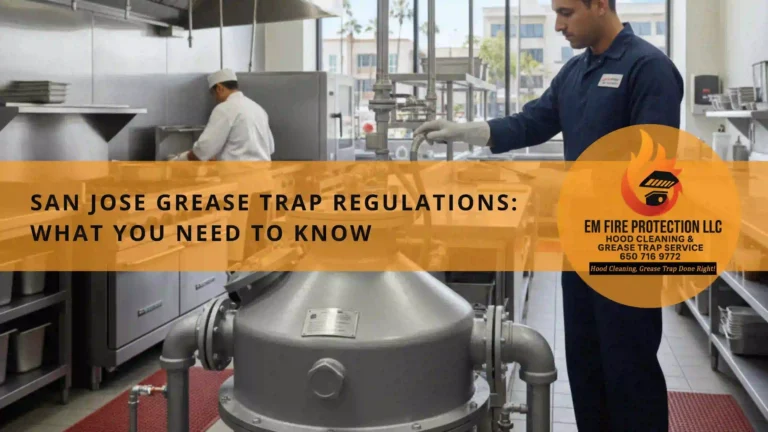 San Jose Grease Trap Regulations What You Need to Know