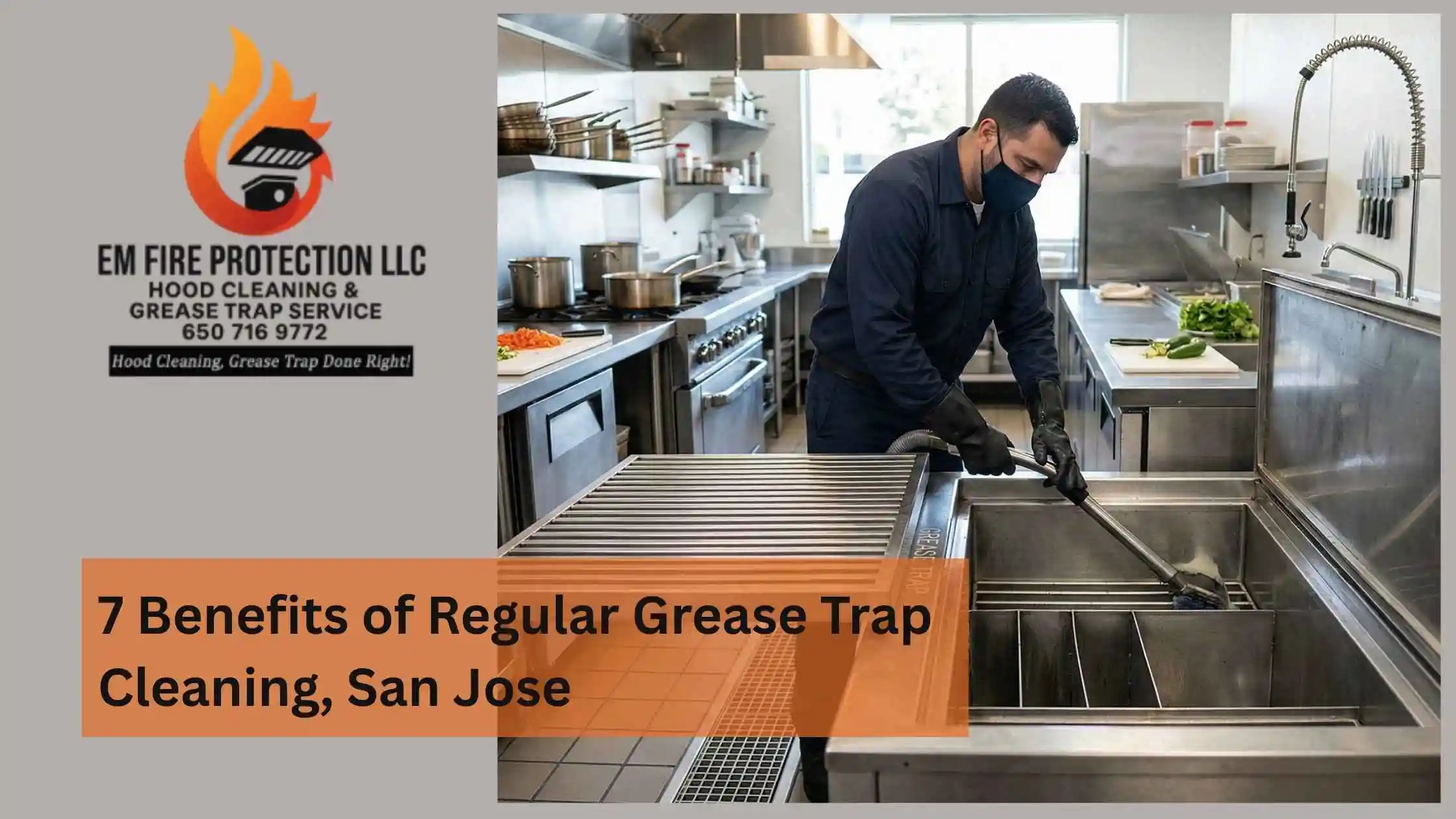 7 Benefits of Regular Grease Trap Cleaning, San Jose