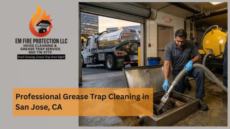 Professional Grease Trap Cleaning in San Jose, CA