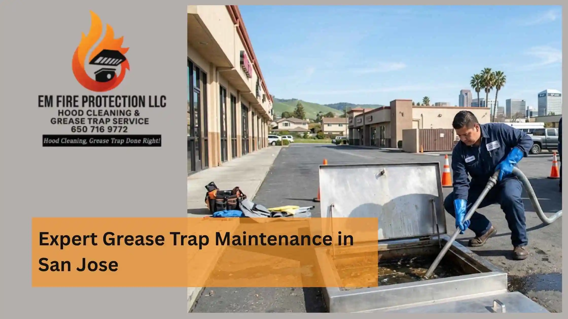 Expert Grease Trap Maintenance in San Jose