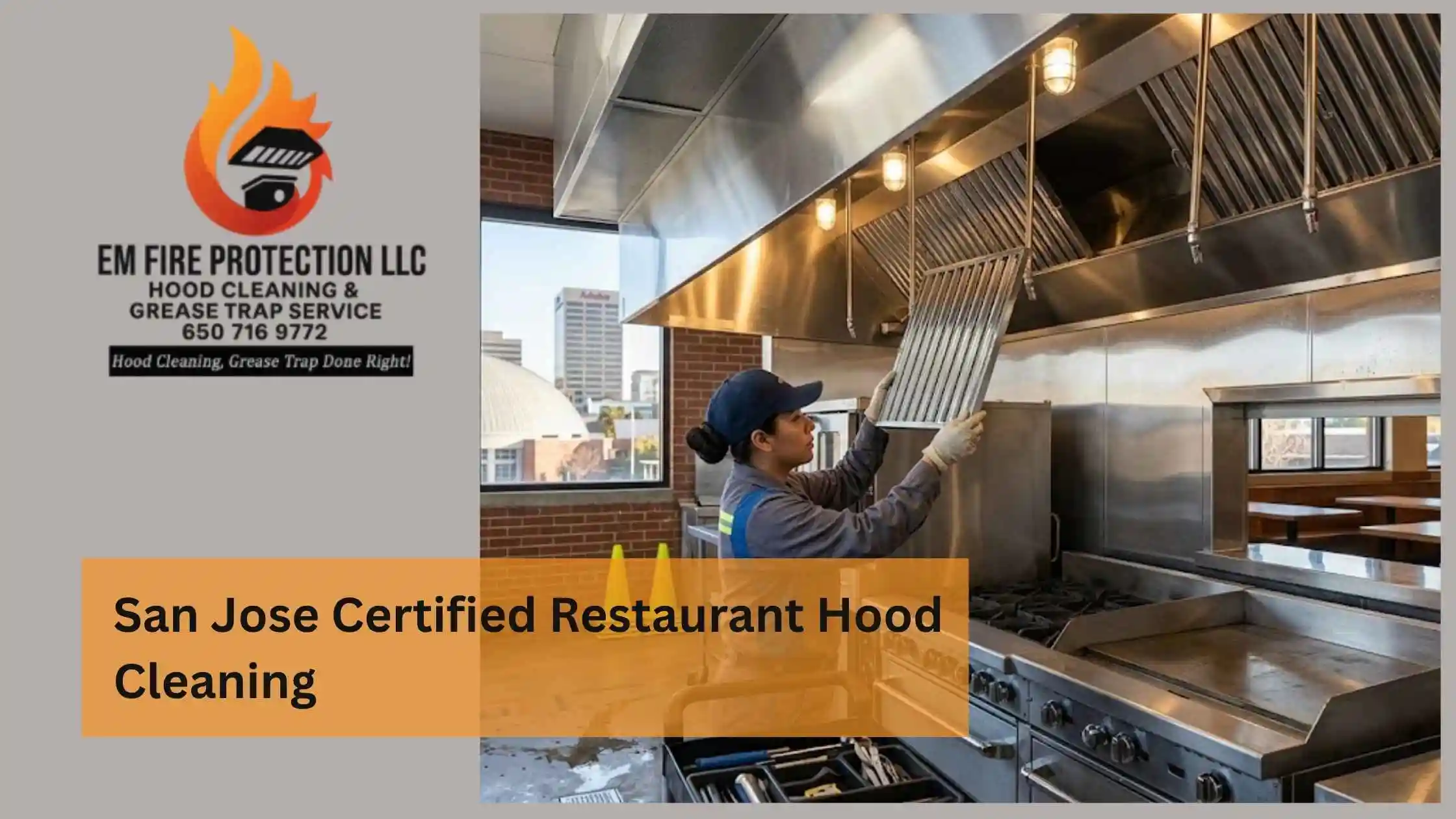 San Jose Certified Restaurant Hood Cleaning