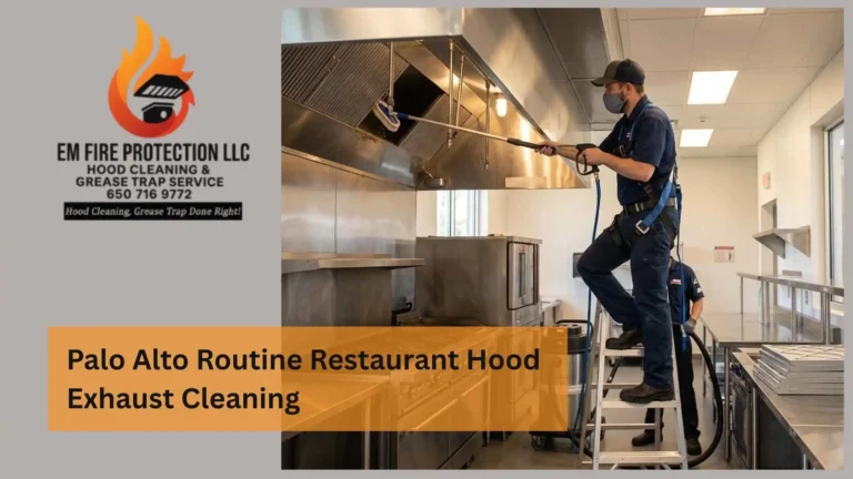 Palo Alto Routine Restaurant Hood Exhaust Cleaning