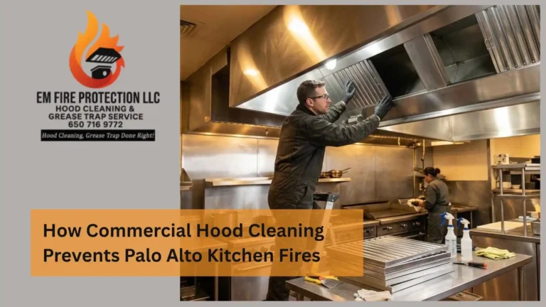 How Commercial Hood Cleaning Prevents Palo Alto Kitchen Fires